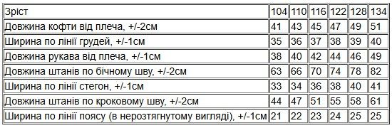 Піжама для дівчинки Носи своє 110 Світло-сірий (p-12571-182655) | Зображення 3