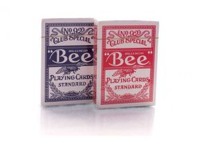 Карти гральні Bee Standard Index (red, blue) 1 колода