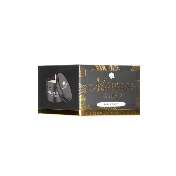 Масажна свічка - Le Desir Erotic Massage Candle Rose Scented, 100 г Sex Aura | Зображення 4
