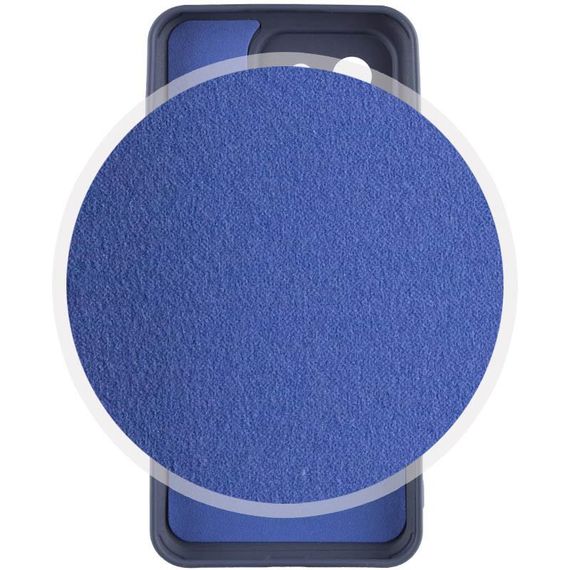 Чохол TPU GETMAN Liquid Silk Full Camera для Xiaomi 13 Pro Синій / Midnight Blue | Зображення 3