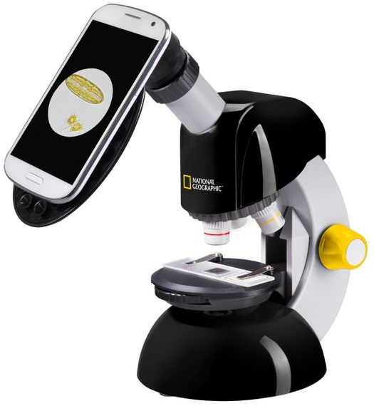 Мікроскоп National Geographic Junior 40x-640x + телескоп 50/360, набір мікроскоп та телескоп для дитини | Зображення 1