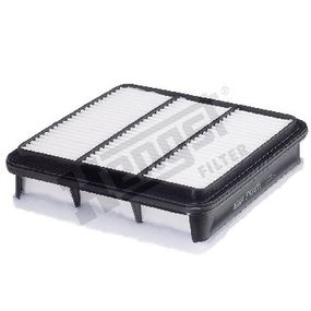 Фильтр воздушный Mitsubishi L200 2.5 DI-D 05-, Hengst, E1243L,