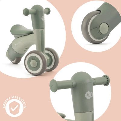 Беговел Kinderkraft Minibi каталка Leaf Green (KRMIBI00GRE0000) (5902533920075) | Зображення 5