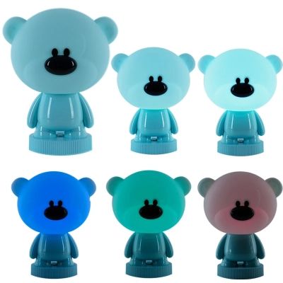 Нічник Kite Світильник LED з акумулятором Bear, блакитний (K24-490-2-3) | Зображення 3