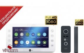 Комплект видеодомофона NeoLight Kappa HD и панель Prime FHD