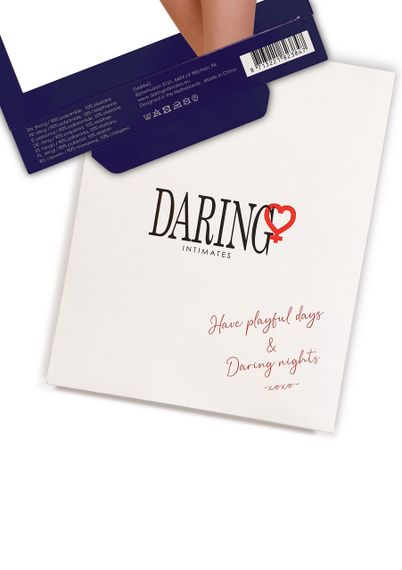 Трусики з квітковою аплікацією та відкритим доступом Daring Intimates червоний, S/M Sex Aura | Зображення 7