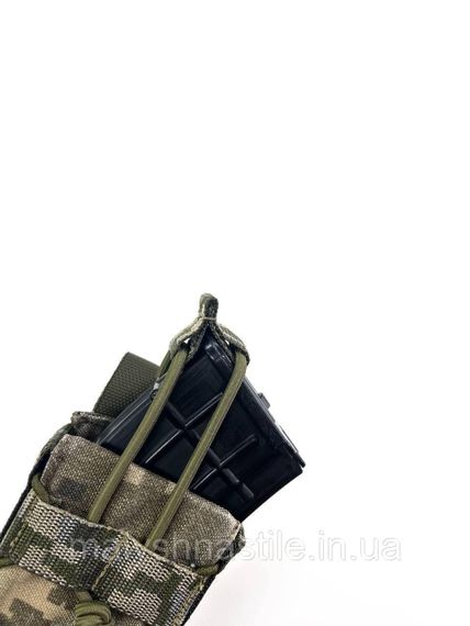 Підсумок під магазин з жорстким каркасом під АК та РПК, піксель | Зображення 3