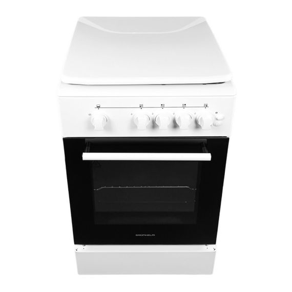 Плита газовая белая Grunhelm G4FM5611W | Зображення 2