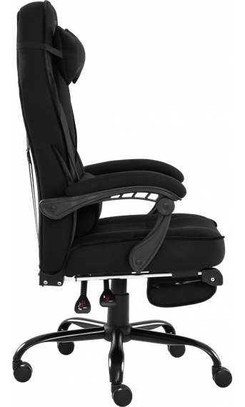 Кресло геймерское GT RACER X-2748 Fabric Black Suede | Зображення 3