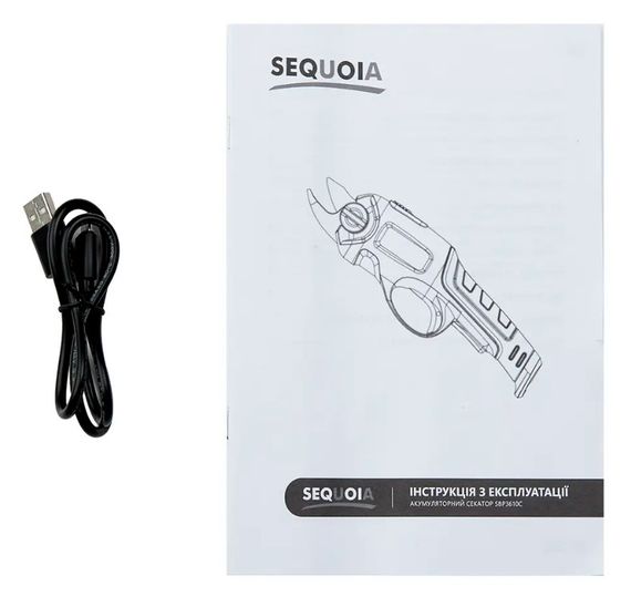 Ножиці садові-секатор акумуляторний Sequoia (SBP3610C) | Зображення 3