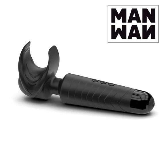 Мастурбатор-вибромассажер Manwan MAN.WAND, отлично для пар, вибро-минет, 20 режимов sexstyle
