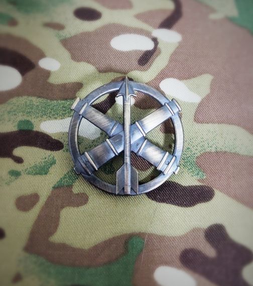 Беретний знак Протиповітряної оборони та зенітноракетних військ ЗРВ | Зображення 3