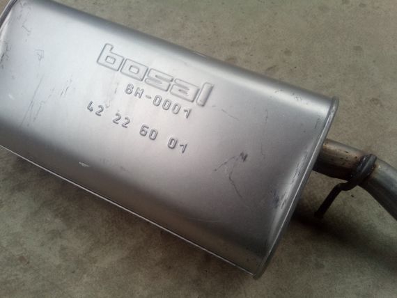 Глушник Lanos, BOSAL (279-661) седан/під тюльпан (TF69Y0-1201009-20) | Зображення 2