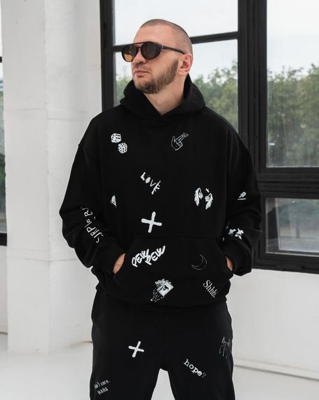 Костюм худі+штани дтф | Зображення 4