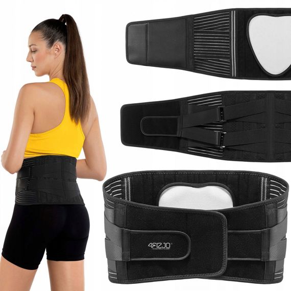 Пояс (бандаж) для поперекового відділу хребта 4FIZJO 4FJ0491 Size S (P-5907739317544)