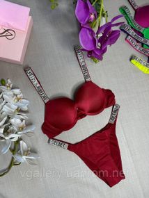 Жіночий Купальник - комплект Victoria`s Secret зі стразами, Жіночий купальник Вікторія Сикрет Преміум Якості