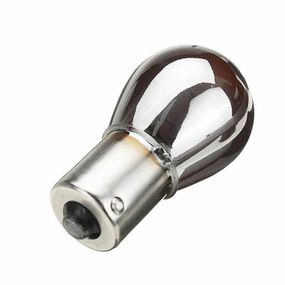 Указательная лампа накаливания EA LightX PY21W 12V BAU15S CHROME AMBER