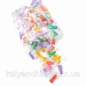 Мундштук для кальяна одноразовый наружный Garden гильза цветной