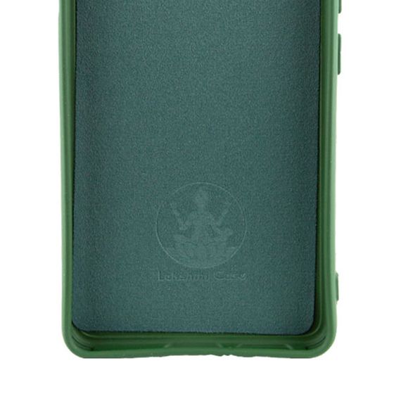 Чехол Silicone Cover Lakshmi Full Camera (A) для Xiaomi Redmi Note 13 Pro+ Зеленый / Dark green | Зображення 1