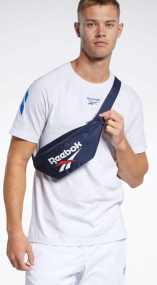 Сумка на пояс Reebok синя | Зображення 3