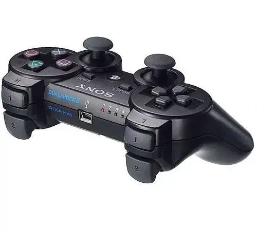 Беспроводной джойстик PS3 Doubleshok (черный) | Зображення 2