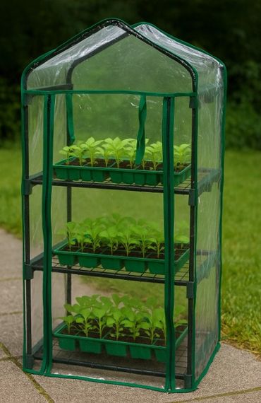 Міні-теплиця парник 3 полиці 69х49х128 см Bonro Бонро B-2131 (42401055) | Зображення 3