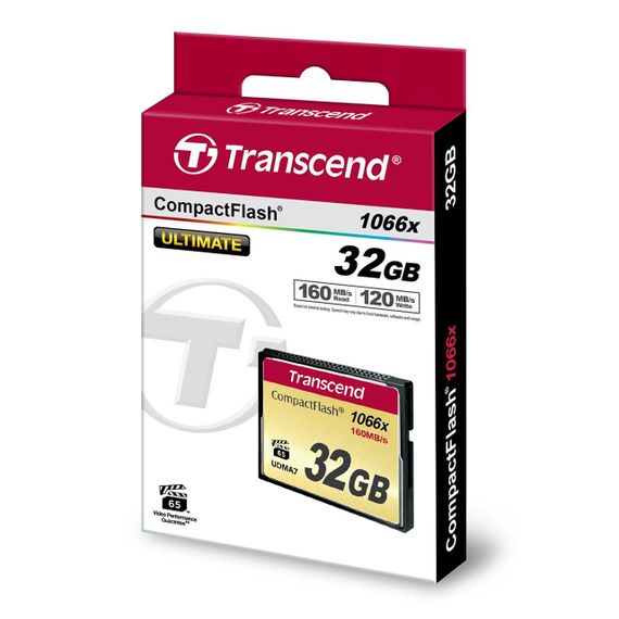 Карта памяти Transcend 32GB CF 1066X (TS32GCF1000) | Зображення 4