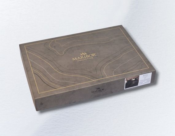 Постельное белье Maribor Elegance Poplin 200 х 220 см Sakura Siyah | Зображення 5