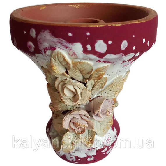 Чаша для кальяну 2x2 Еталон Botany Квітучий оазис