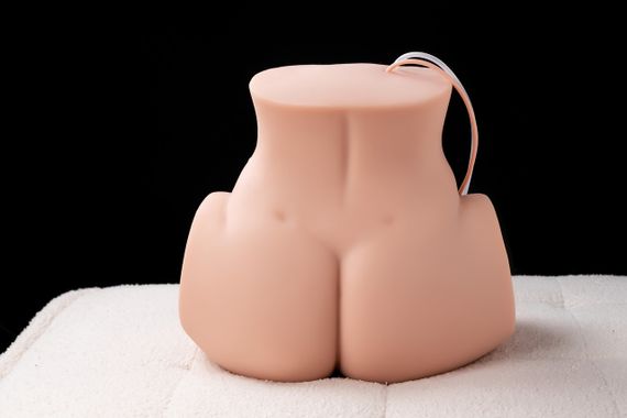 Мастурбатор вагіна та попа “Juicy Hot”, з вібрацією та посмоктуванням Sex Aura | Зображення 2
