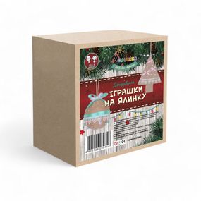 Дитячий набір творчості «Декорування іграшки на ялинку» НГ-003 2 основи