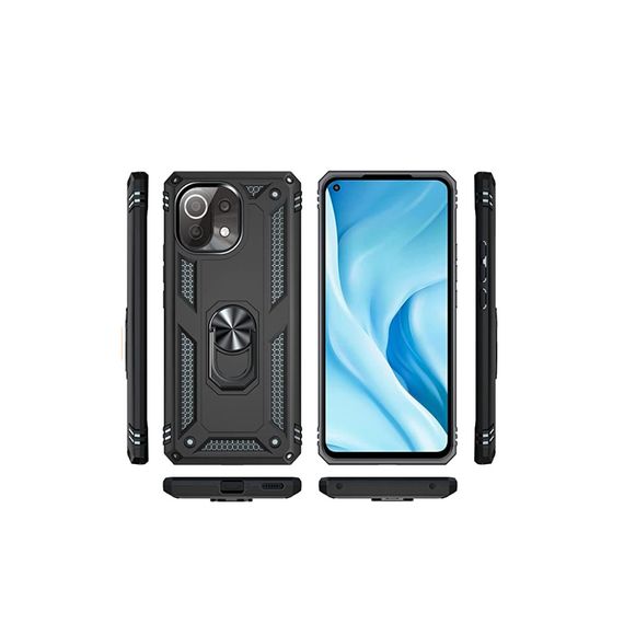 Чохол до мобільного телефона BeCover Military Xiaomi Mi 11 Lite / Mi 11 Lite 5G Black (706642) | Зображення 1