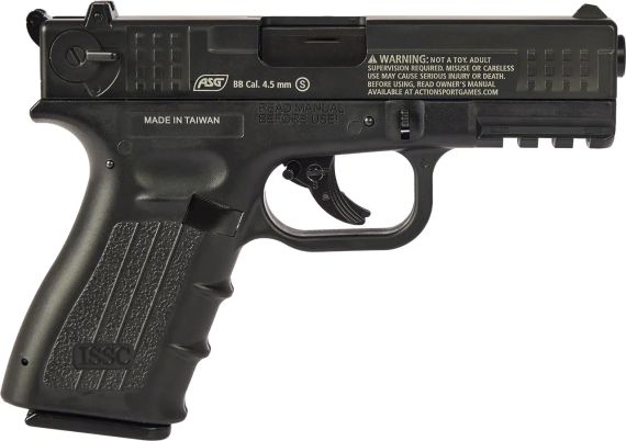 Пістолет пневматичний ASG ISSC M22. CO2. 4,5 мм кал. 4.5 мм Black