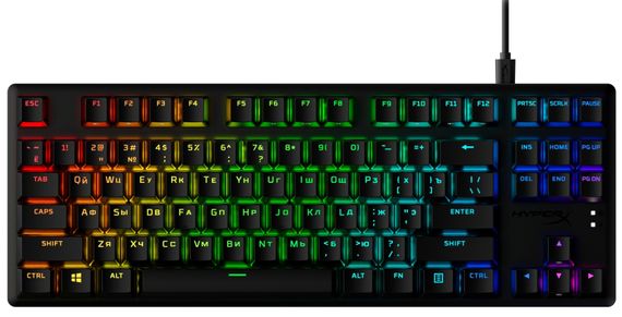 Клавіатура механічна HyperX Alloy Origins Core PBT 87key 639N7AA
