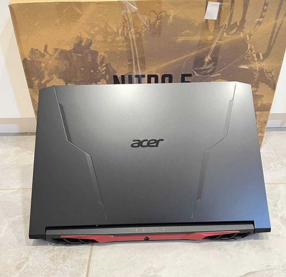 Ігровий ноутбук Acer Nitro 5 AN517-41 / 17.3" (1920x1080) IPS / AMD Ryzen 9 5900HX (8 (16) ядер по 3.3 - 4.6 GHz) / 32 GB DDR4 / 2000 GB SSD / nVidia GeForce RTX 3080, 8 GB GDDR6, 256-bit / WebCam / Коробка б/в | Зображення 4