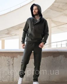 Спортивный костюм цвет хаки размер XXL FI_005501