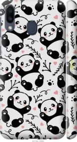 Чохол на Samsung Galaxy M20 Панди "4318m-1660-2448"