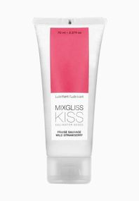 Лубрикант на водной основе MixGliss KISS Wild Strawberry (70 мл) Дикая Клубничка