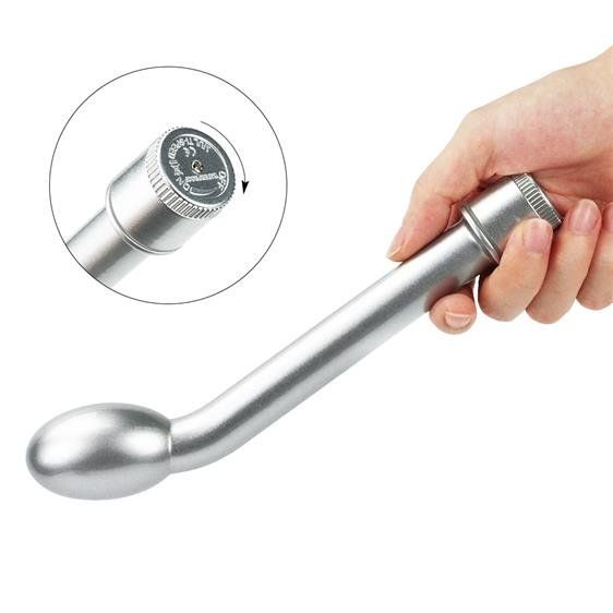 Стимулятор G-точки - iWhizz Probe G Spot 8" Silver | Зображення 2