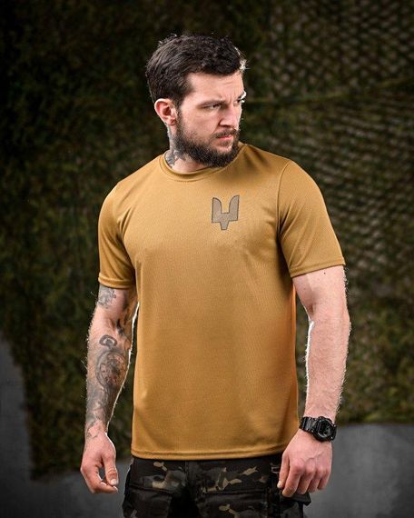 Тактична потоотводна футболка Oblivion ССО Ukraine койот ДЛ7032 | Зображення 4