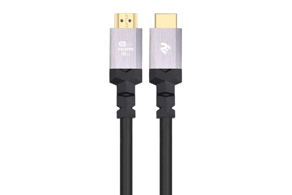 Кабель 2Е HDMI 2.1 (AM/AM), 4K/120Hz or 8K/60Hz, 48Gbps Ultra High Speed, 1.8m, black (2EW-1143-1.8M)
