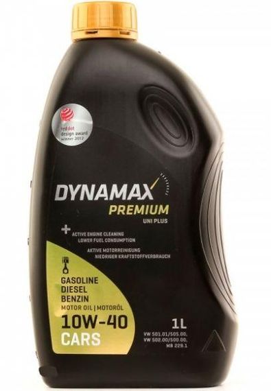 Моторна олива DYNAMAX BENZIN PLUS 10W40 1л