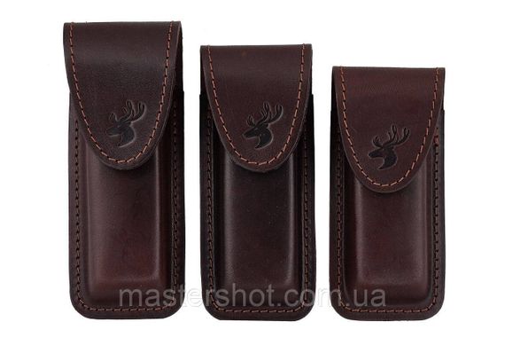 Подсумок чохол для магазину Форт-17 формований B на липучці шкіра коричневий | Зображення 2