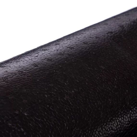 Масажний ролик (роллер) гладкий U-POWEX EPP foam roller (90*15cm) Black | Зображення 2