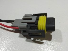 Фішка (роз'єм проводки) з дротом лампи H11/H27W/2 (RP201)