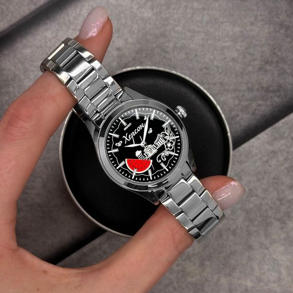 Жіночий годинник Awarder 035 Херсон I Silver-Black | Зображення 2