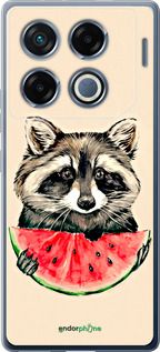 Чохол на Infinix GT 20 Pro Єнотик з кавуном "4605u-3735-2448"