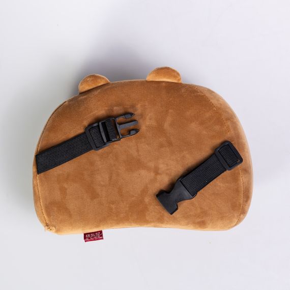 Подушка-подголовник Cookie Bear для путешествий коричневый HP-56-2BR | Зображення 1