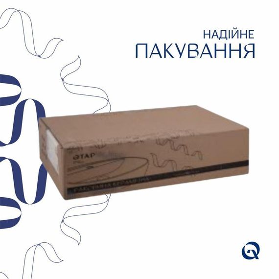 Комплект Qtap Scorpio: Раковина врізна прамокутна 615х390х150 мм White + Донний клапан PU02 | Зображення 4