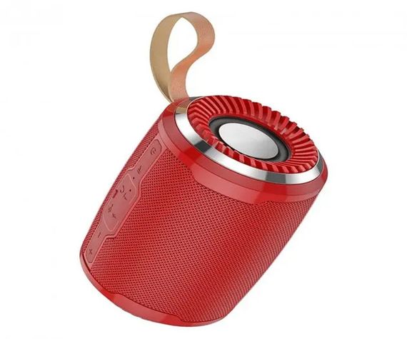 Портативная компактная Bluetooth колонка Hoco Bright sound sports BS39 Красный (BS39_460) | Зображення 2